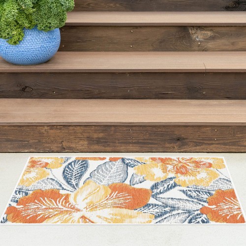Double Sided, Water Resistant Indoor Outdoor Rug 2x3 | Outdoor Rugs for Patio...