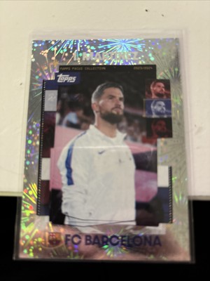 Inigo Martinez Topps Focus Collection Silver Firework Fc Barcelona 2023