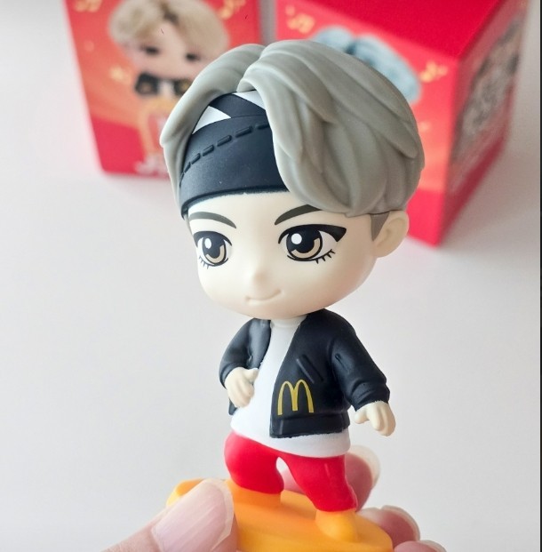 Ver. 2 Set of 7 BTS TinyTan Figures McDonald's Happy Meal 2025