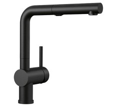 BLANCO LINUS 526374 Pull-Out Kitchen Faucet Coal Black Dual Spray