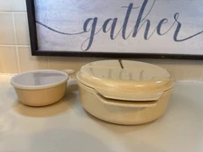 Regal Ware Microwave 2qt Casserole Dish & 2 Cup Bowl/Pan