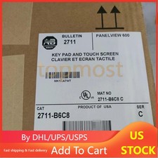 2711-B6C8 Ser B 2711B6C8 PanelView 600 Touch Key DH FRN 4.46  US Free Tax
