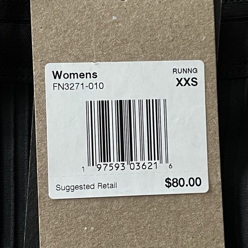 Nike Dri-Fit ADV AeroSwift Shorts Women’s XXS Black Tights FN3271-010 ($80) NWT - Picture 3 of 10