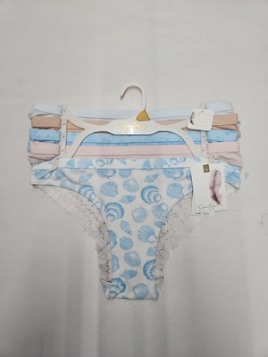 Jessica Simpson Ultra Soft Tanga For Extra Comfort Size Medium Multicolor 5pk...