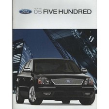 2005 Ford Five Hundred Dealers Brochure Original Car Sales Advertising Book 2005 Ford Five Hundred Dealers Brochure Original Car Sales Advertising Book