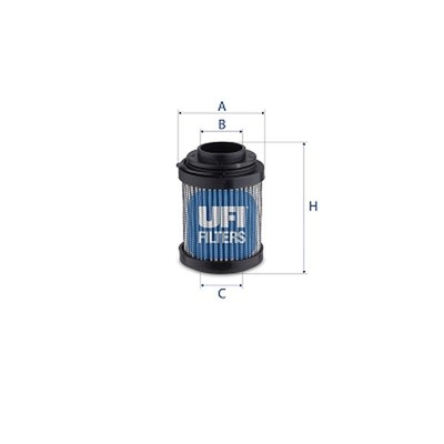 ORIGINAL  Ufi 83.061.00 Filter, Arbeitshydraulik