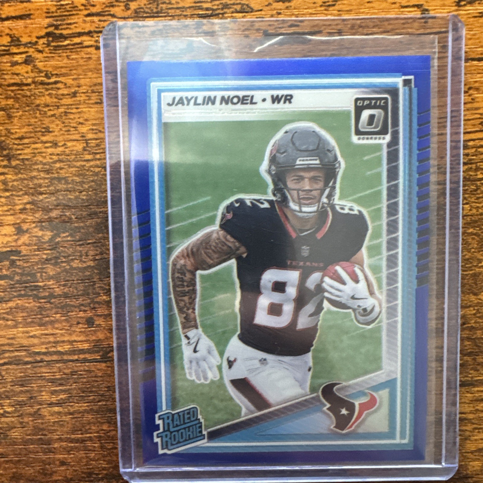 2025 Panini Donruss Optic Rated Rookie #241 Jaylin Noel BLUE Prizm /249