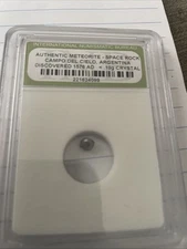 Authentic Meteorite-Space Rock, Campo Del Cielo Argentina, INB