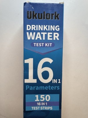 Urulork Drinking Water Test Kit 16 In 1 Parameters 150 Test Strips ￼