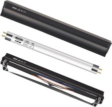 ReptiKing T8 UVB Reptile Light Kit, 15W UVB Light Fixture and 10.0 UVB Lamp Bulb