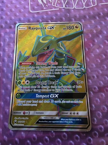 Rayquaza GX (Full Art) 160/168 Sm-Celestial Storm