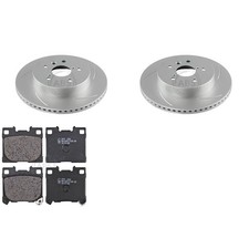 ABS BREMSSCHEIBEN 297mm + BELÄGE HINTEN passend für TOYOTA YARIS P21 1.6 GR 4WD