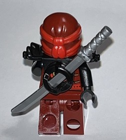 ✅ LEGO Ninjago Minifig njo0277 Kai - The Hands Of Times, Minifigure Fire Ninja!