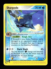 Sharpedo 22/109 Rare Ruby & Sapphire Pokemon 2003 LP Kusajima