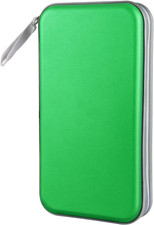 CD Case, DVD Case Holder 96 Capacity Hard Plastic CD DVD Disc Cases Storage Bin