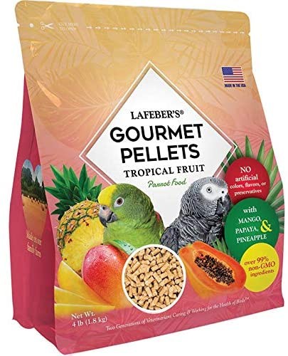 Lafeber's Gourmet Pellets Tropical Fruit For Parrots Nutriti