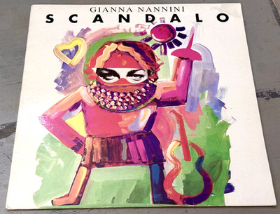 Gianna Nannini - Scandalo - Disci Ricordi (1990) - Erstdruck [Vinyl LP]