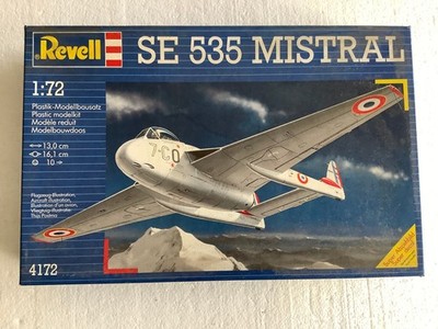  Revell 4172 1:72 De Havilland SE 535 ''Mistral''- versiegelt (GN429-8K2/2/2)