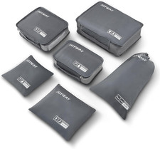 6-Piece Packing Cubes Set for Travel and Luggage Organization