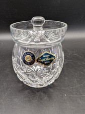 Royal Brierley Crystal Preserve Pot