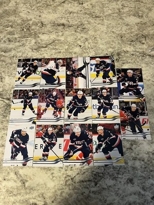   2025-26 Upper Deck Extended Series Entire Team USA Four Nations