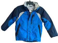 Columbia Boys 10/12 Ski Snowboard Insulated Full Zip Snaps Winter Jacket Coat