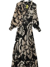 Jeff Gallano Maxi Dress UK6 in Multi