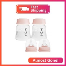 NCVI Baby Bottles Compatible with NCVI Breast Pump 8782/8780-2, Breast Milk Stor