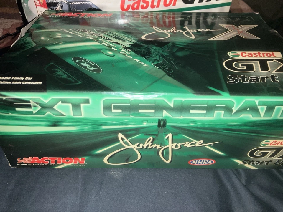 John Force Castrol GTX 2000 Mustang Funny Car 1:24 scale 11260 1 of 8,292 - Image 4 of 4