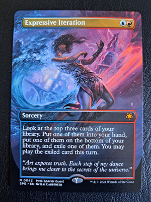 MtG Ausdrucksvolle Iteration - Special Guests - Expressive Iteration - Englisch