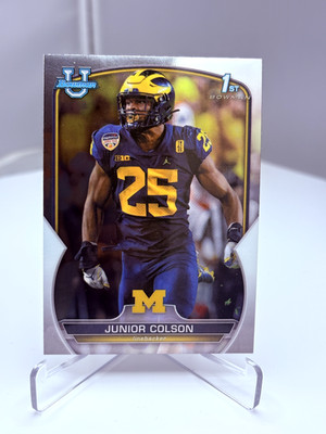 YOU PICK! 2022  Bowman Chrome University Football  1st Chrome U PICK CARD