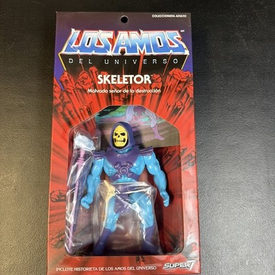Masters of the Universe MOTU He-Man Super7 Los Amos Skeletor Mexico MISB
