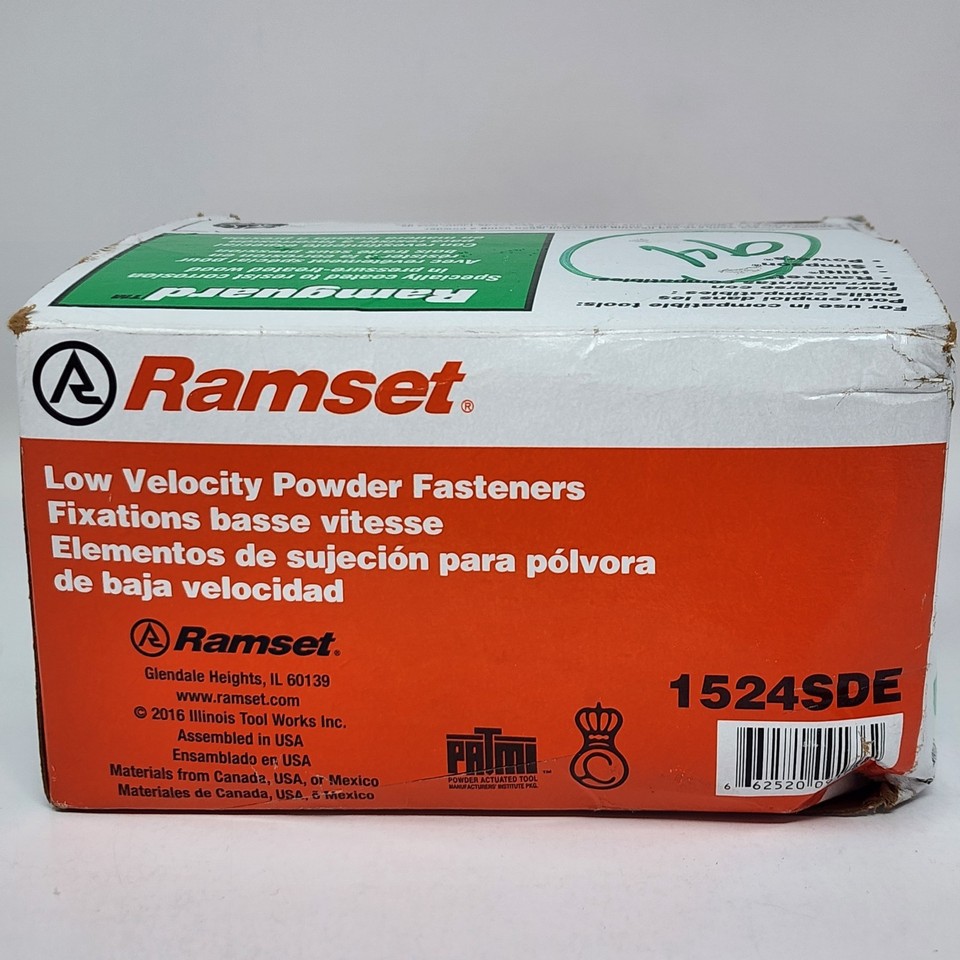 Ramset Ramguard 3 in. Drive Pins with Washers for Wood to Concrete (94 ...