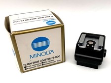 Minolta Hotshoe Adapter FS-1100 for sony Alpha/Dynax Hot Shoe Boxed