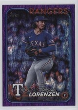 2024 Topps Update Purple Holo Foilboard 791/799 Michael Lorenzen #US226 0o6v