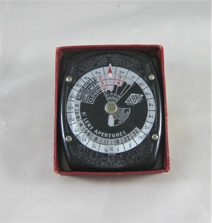Nebro Visual Exposure Meter With Box & Instructions