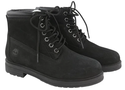 Bottes Timberland Femme EU37,5 Noire Cuir Imperméable Fourrure Hivernale - Photo 1/4