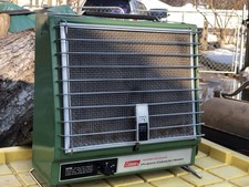 VINTAGE COLEMAN PROPANE HEATER-RARE MODEL 5840-708 MADE IN USA VINTAGE COLEMAN PROPANE HEATER-RARE MODEL 5840-708 MADE IN USA