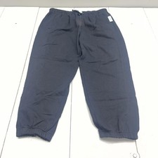 Old Navy Jogger Pants Mens Large Black Heavyweight Fleece Sweatpants Pockets