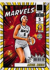 2025 Panini Donruss WNBA Net Marvels GOLD PRESS PROOF #20 Angel Reese, Chicago