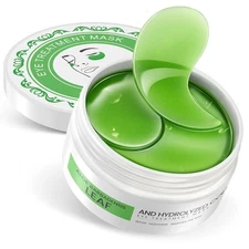 Under Eye Patches - 60 Pack for Puffy Eyes, Dark Circles, Bags & Wrinkles with H