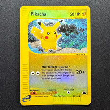 Pokemon Pikachu 84/144 Skyridge Holo Reverse Rare 2003 English TCG WOTC on eBay