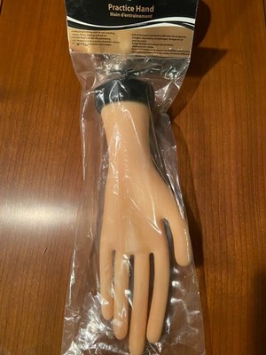 BRAND NEW! Marianna Hands-On Nail Practice Hand Item 14252