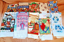 10 ASSORTED KITCHEN DISH TOWELS