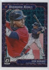 2021 Donruss Optic Diamond Kings Teal Velocity Prizm 30/35 Jose Ramirez #8 2s2