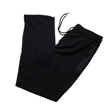 TR Fashions Track Pants Small (4/6) Women Performance Fit Deep Black Athleisure