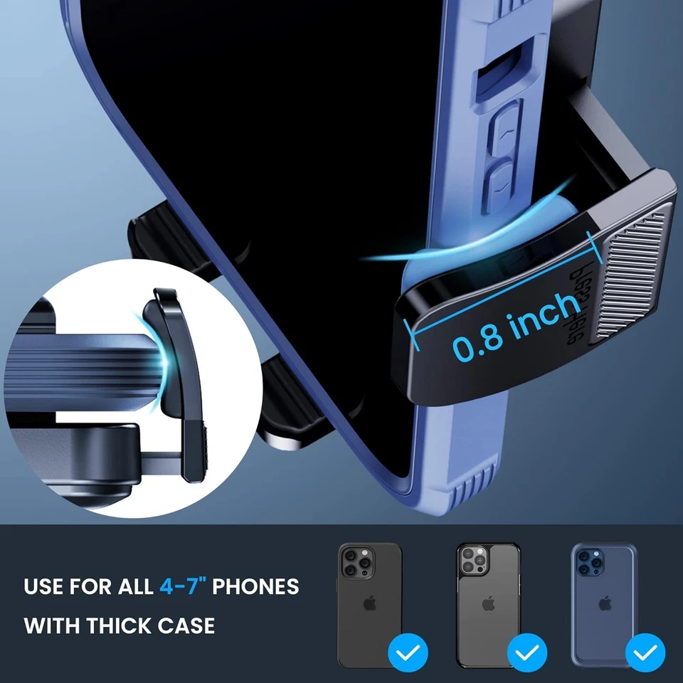 Base Para Poner Sujetar El Telefono En Carro Soporte Porta Celular de Movil HUD - Image 4 of 4