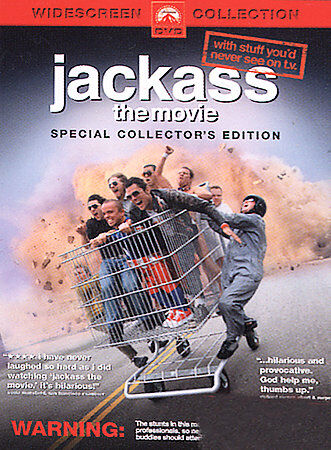 Jackass: The Movie (DVD, 2003 Full Frame) Special Collector's Edition ~Very Good - Picture 1 of 1