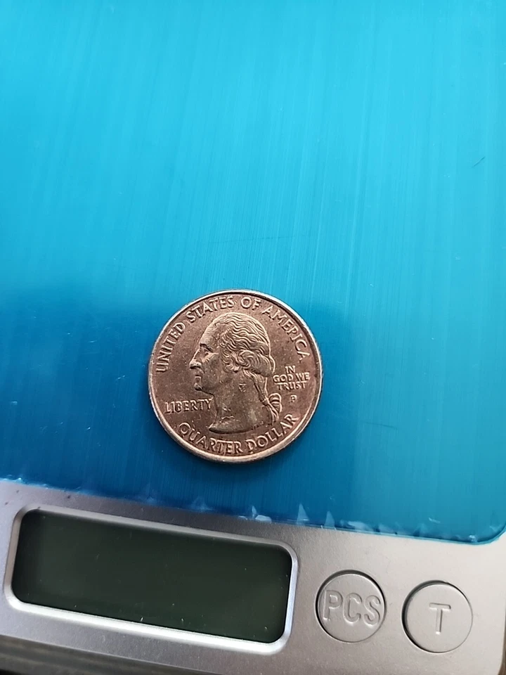 2002 Improperly Annealed Planchet Tennessee Quarter Mint Error Rare - Image 2 of 3