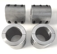 2" Steel tube clamps Fits Honda Talon roll cage clamp bolt on weldable mounts 4